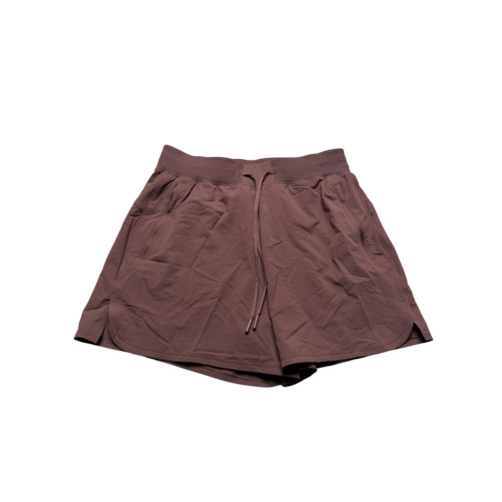 LULULEMON License to Train Short Plum Mist Mauve Brown Women's Size 6 Gym Preppy